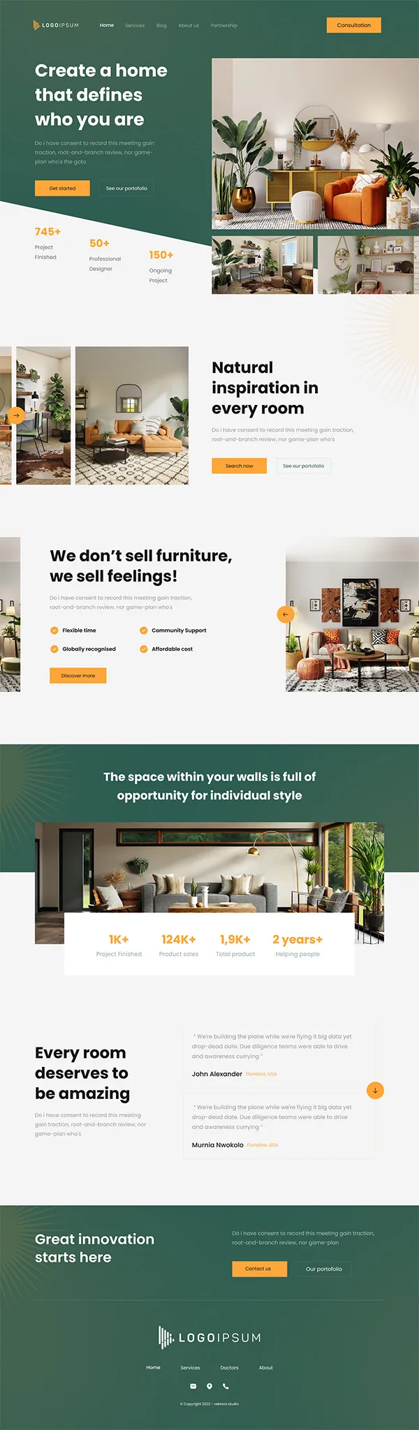 Wellness Ecommerce Website