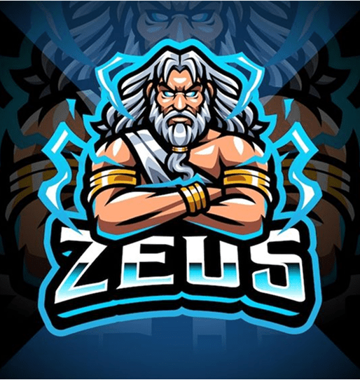 Zeus Mascot Logo