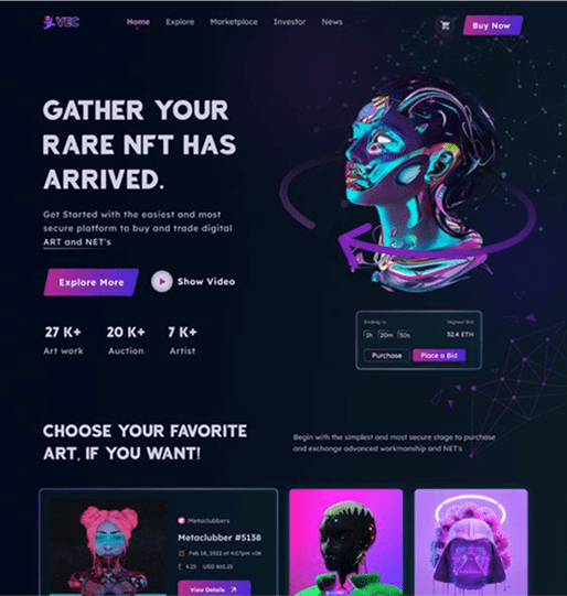 Gaming Studio Website
